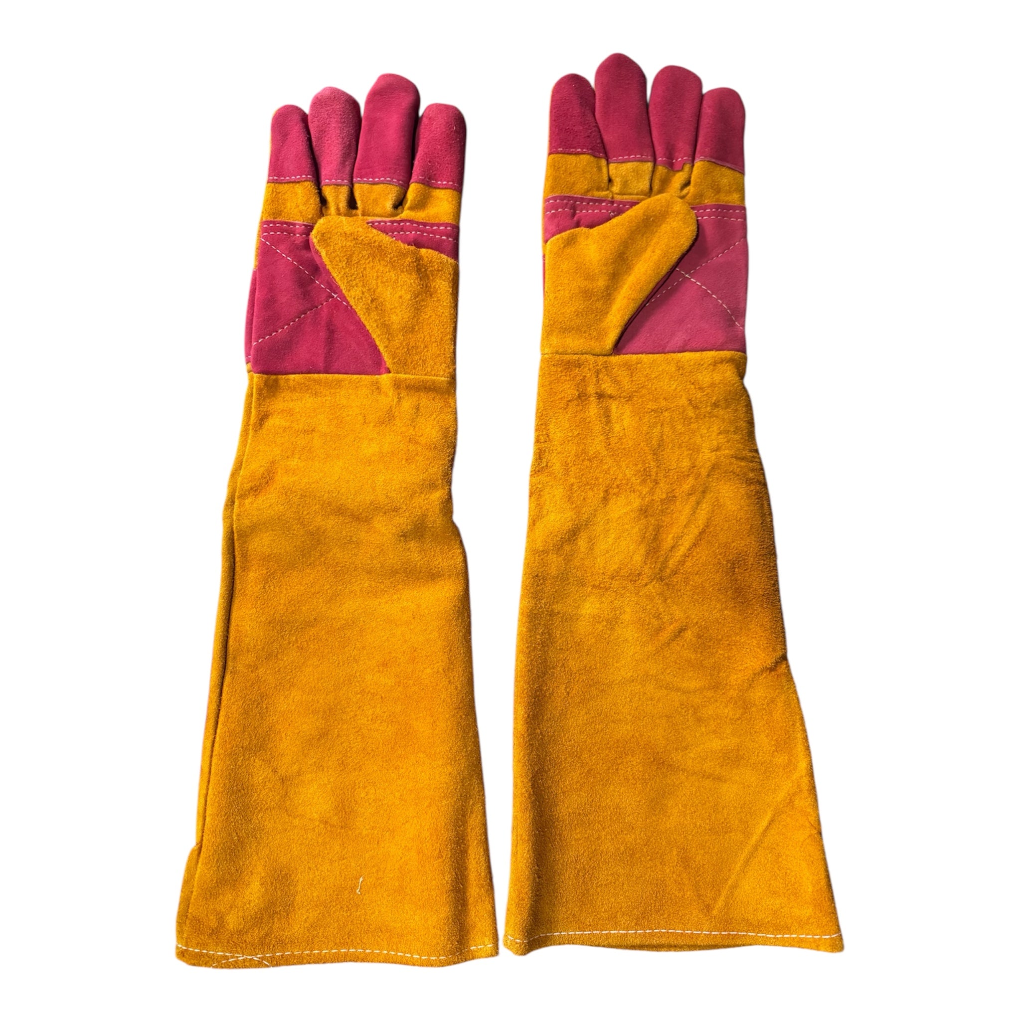 Guantes Largos de Protección Carnaza