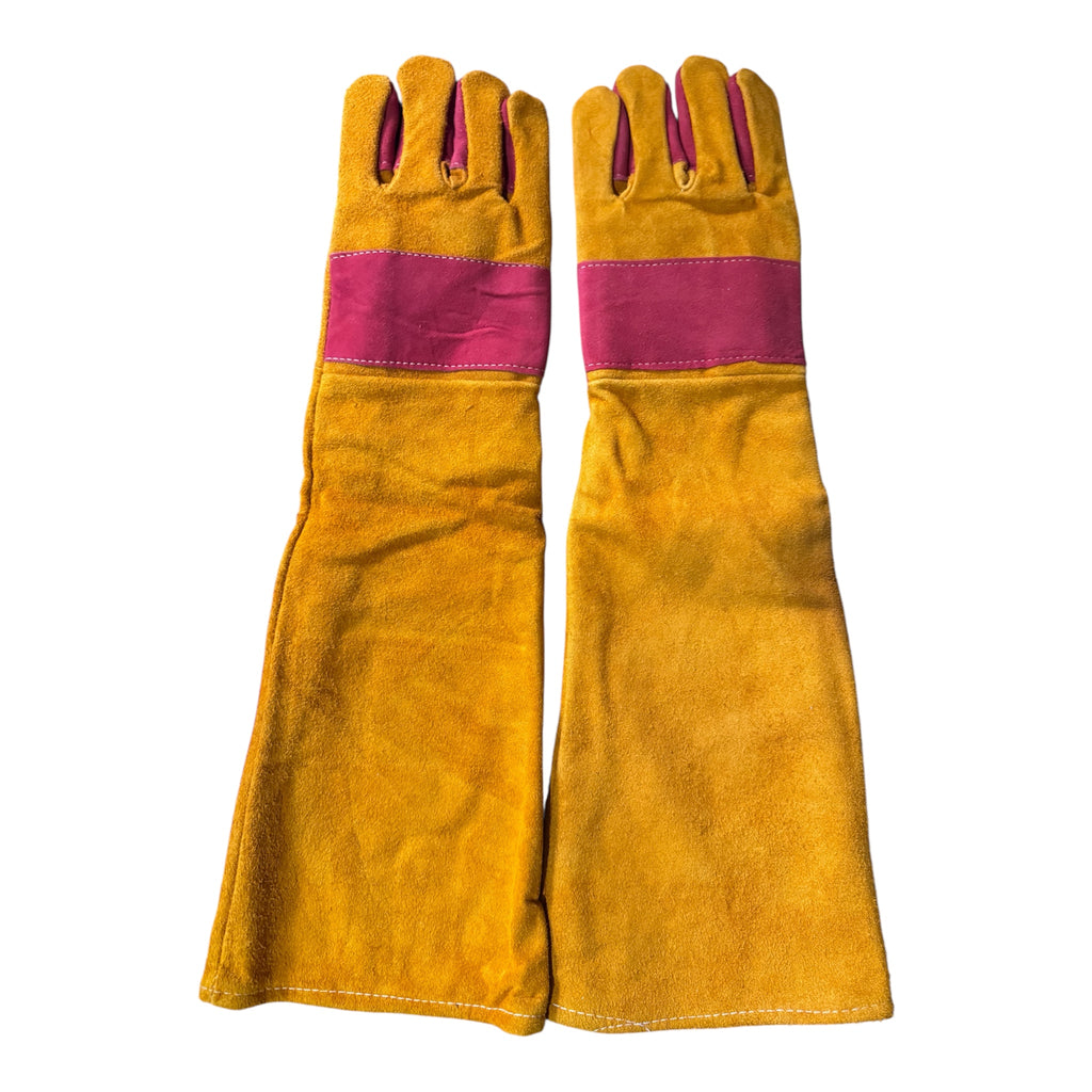 Guantes Largos de Protección Carnaza